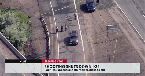 1 killed in I-25 shooting; northbound closed at Alameda